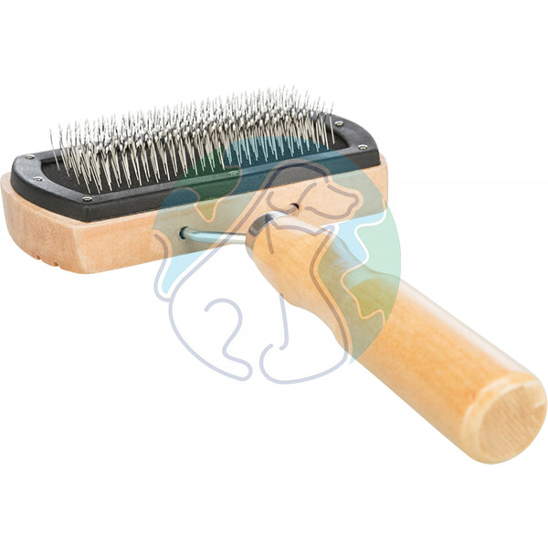 برس دسته چوبی Trixie soft brush